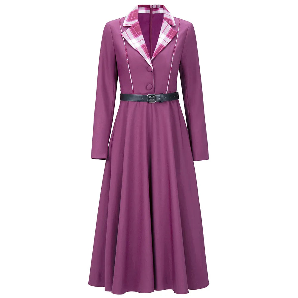 Abito Midi Morbido Con Dettaglio A Contrasto | Donna